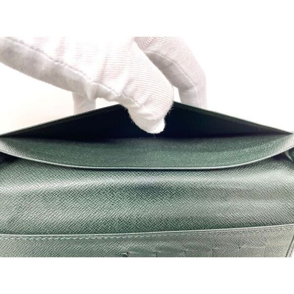 Louis Vuitton Taiga Porte Barrule Carte Cles Di Long Wallet M31002 Epi Cair - Picture 12 of 14